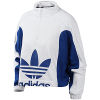 adidas阿迪达斯三叶草女服卫衣简洁气质运动休闲服FL4122
