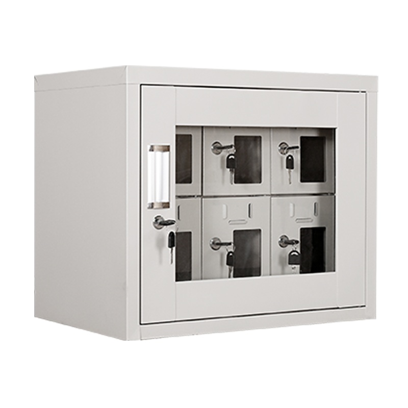 振奥 手机充电柜 手机存放柜 单位员工手机保管柜 铁皮柜 带锁6门