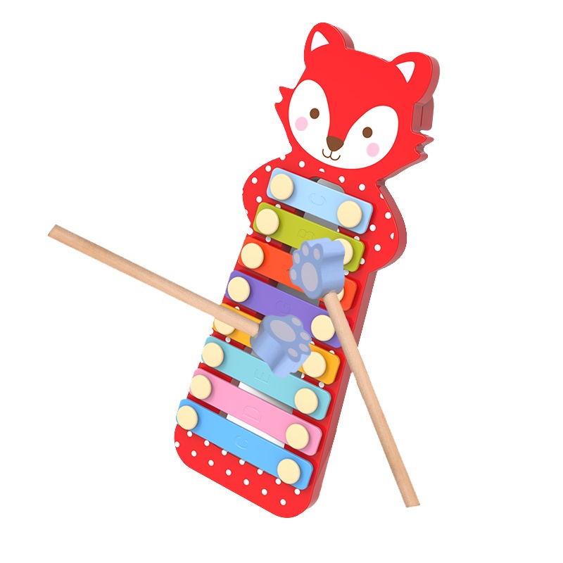 木玩世家甄选小狐狸敲琴Z1016