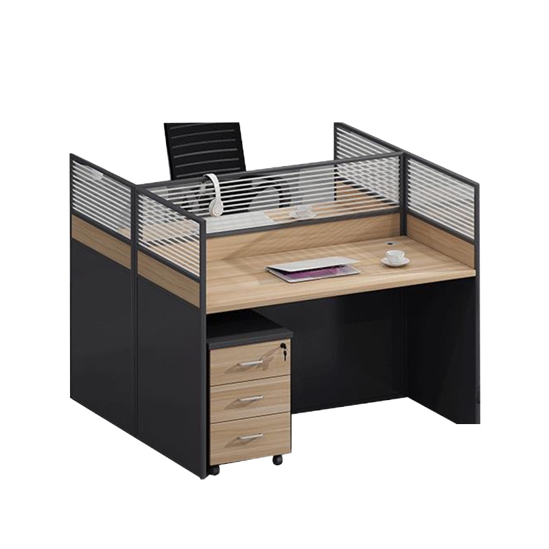 榭邦 办公家具 职员办公桌组合工作位屏风隔断卡座1 工型2人位 W1200*D1200*H1100