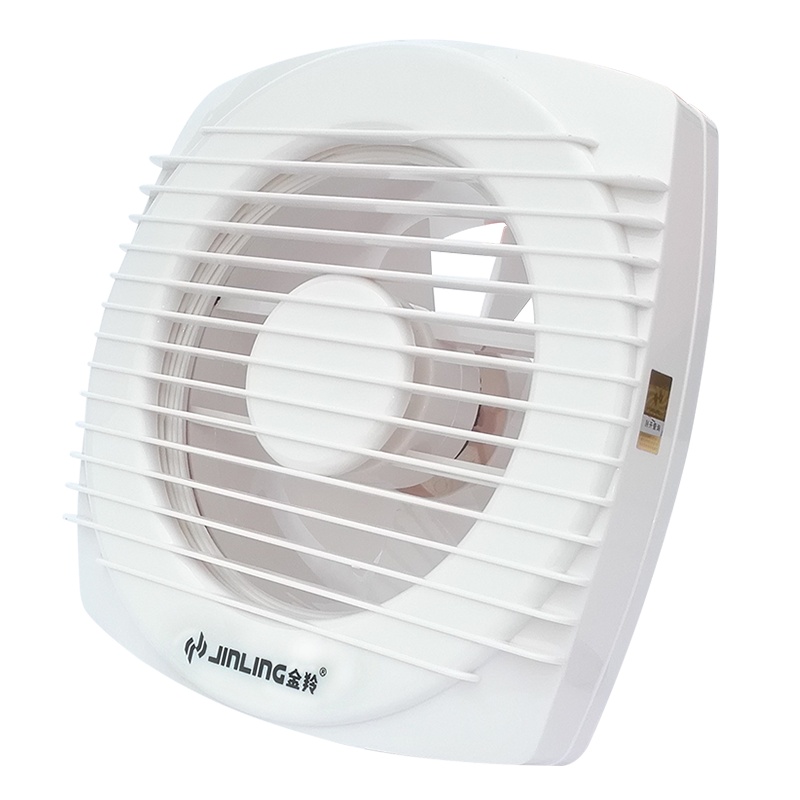 金羚排气扇6寸浴室小排风扇 APC15-2-30(B5)小型厕所抽风机卫生间玻璃窗式换气扇 安装尺寸:155x155mm