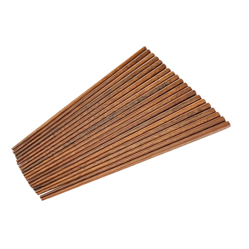 达乐丰 木质木筷 10双装 鸡翅木 家用尖嘴筷 实木筷子 日式尖嘴筷子 国产 一次性使用(否)