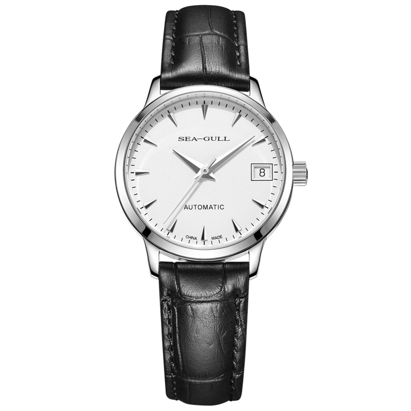 海鸥表(SEAGULL) 海鸥手表 女士皮带 商务休闲 女表 自动机械表 江宁梧桐 819.12.6042L