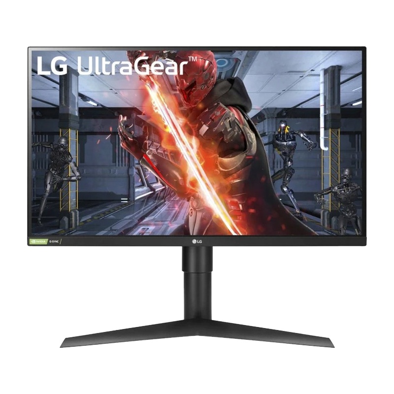 LG 27英寸240HZ IPS游戏吃鸡电竞显示器HDR 1MS旋转升降底座兼容 G-Sync 全高清HDMI接口小金刚液晶电脑屏幕 27GN750