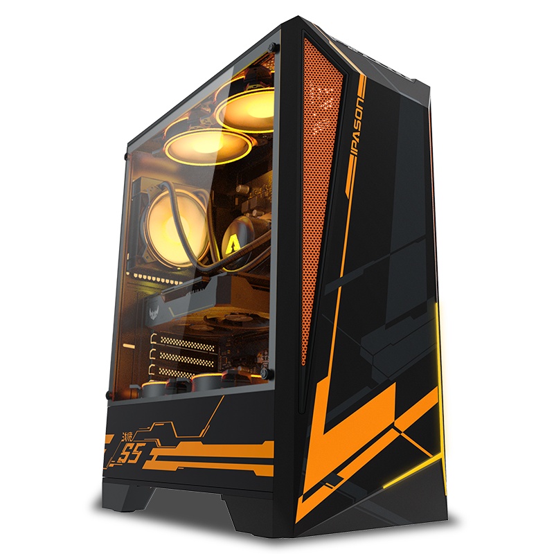 攀升AMD 3600/3060高配台式电脑主机电竞游戏型DIY组装机全套赛博朋克2077吃鸡