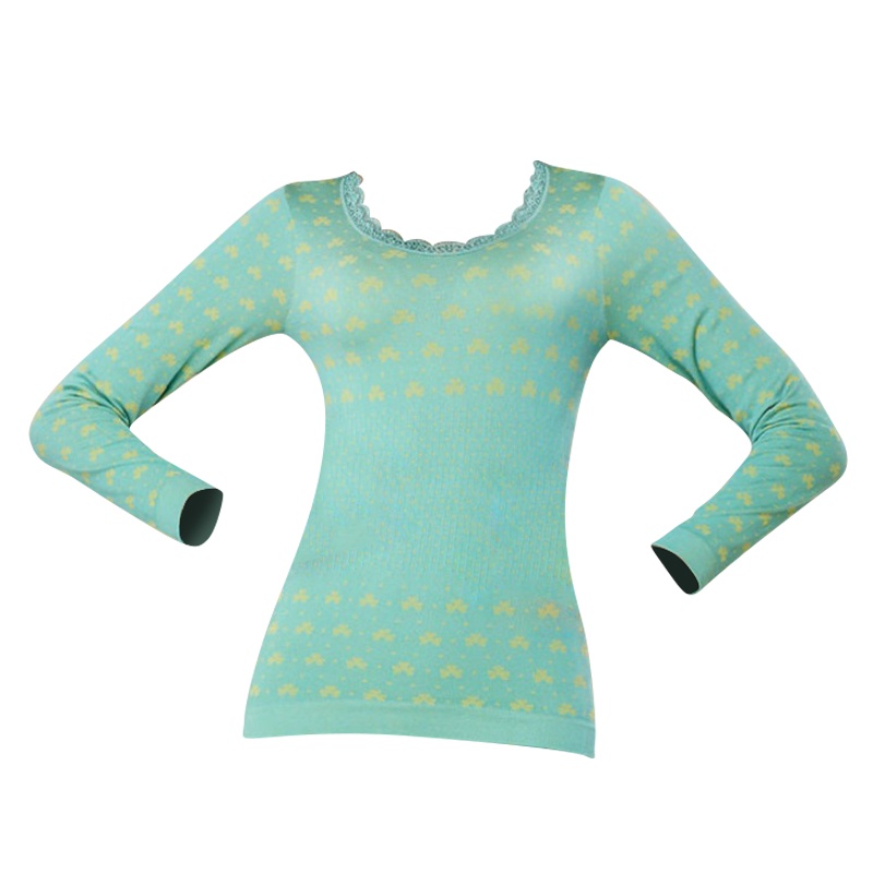 浪莎秋衣秋裤女士美体内衣套装打底衫修身紧身衣服薄款保暖内衣女