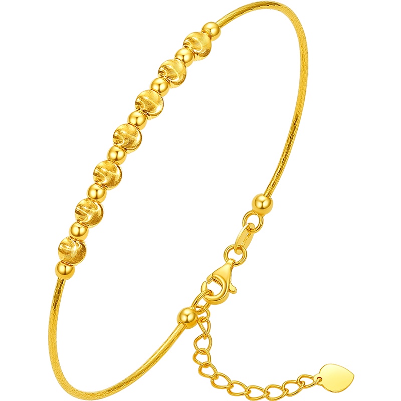 周大生黄金猫瞳物语手链