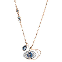 施华洛世奇(SWAROVSKI)恶魔之眼天鹅系列水晶项链