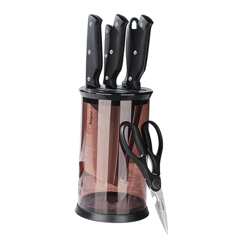 拜格BAYCO 刀具套装 不锈钢菜刀家用厨房厨具套装7件套TZ23104