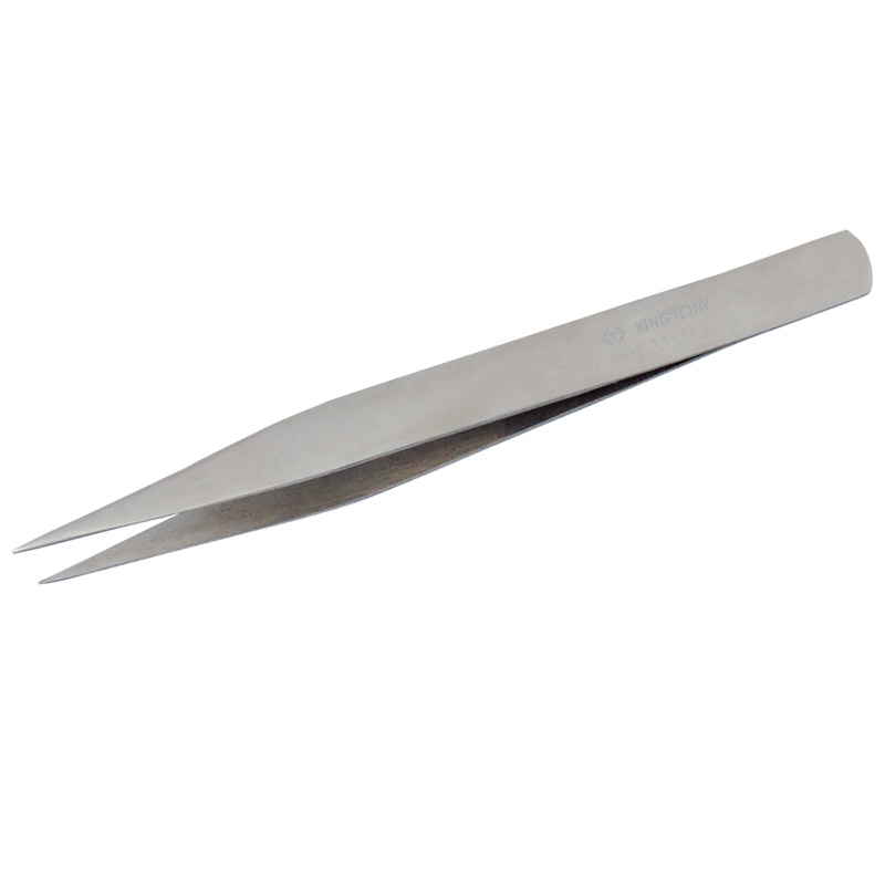 藍帶 不锈钢尖头镊子 6AF11-125