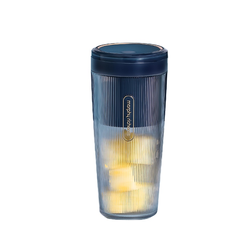 摩飞(Morphy richards)便携式榨汁机网红无线充电果汁机料理机迷你随行杯MR9800琉金蓝 单个装