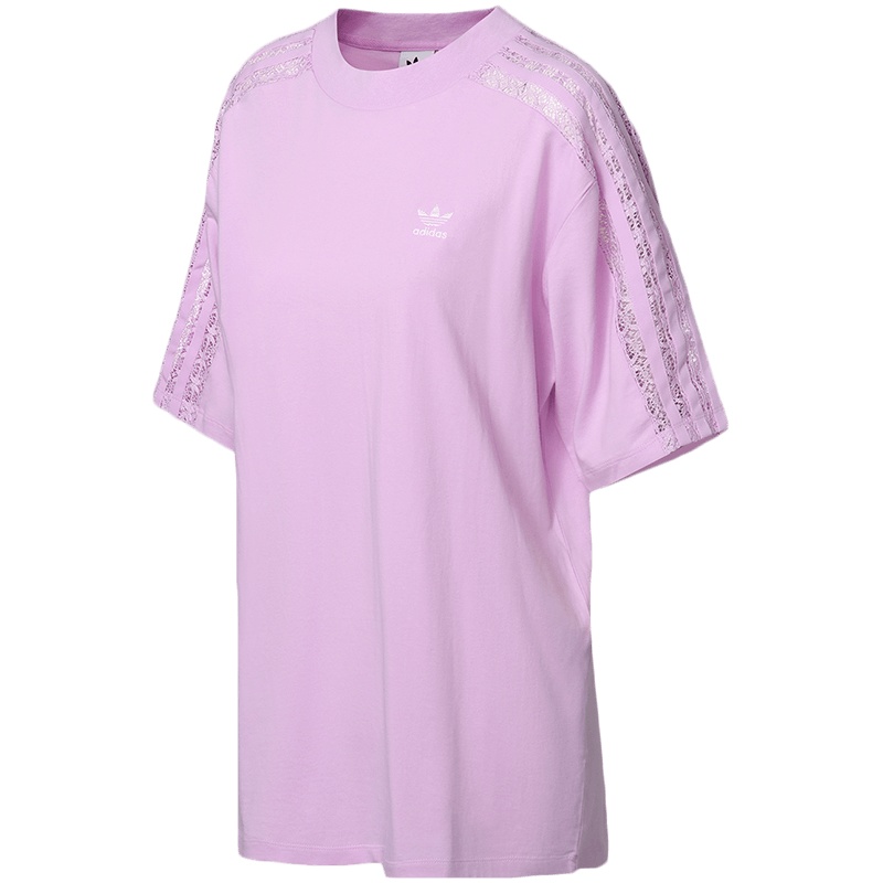 阿迪达斯adidas三叶草女装运动服休闲短袖T恤FM1748