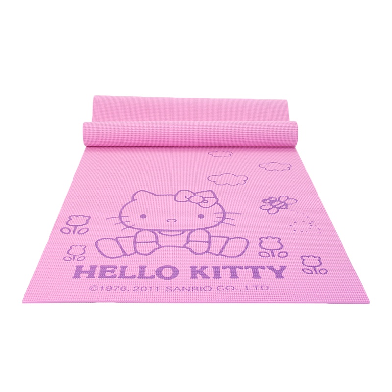 HELLO KITTY 瑜伽垫HBD10647-6MM加厚PVC瑜珈练习专用垫