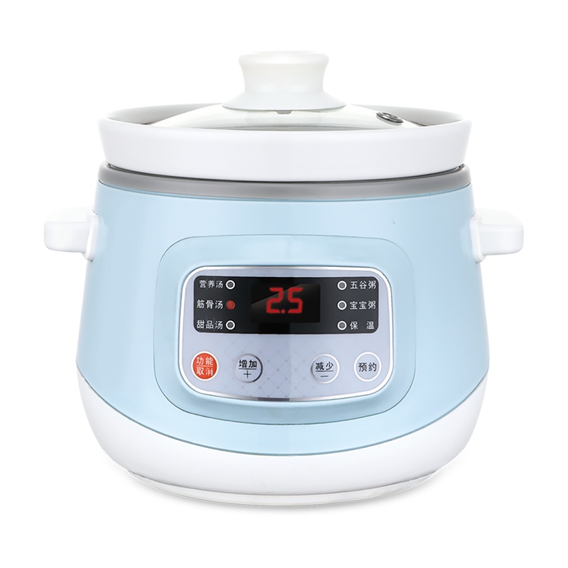 格朗GL电炖锅1L全自动BB煲婴童电炖锅煮粥锅炖汤陶瓷煲燕窝炖盅辅食锅