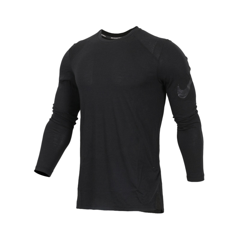 耐克(NIKE)男上装长袖新款运动休闲透气跑步T恤 891602-010