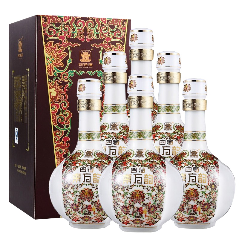 四特酒(SITIR) 东方韵弘韵 52度 375ml*6箱装 特香型白酒