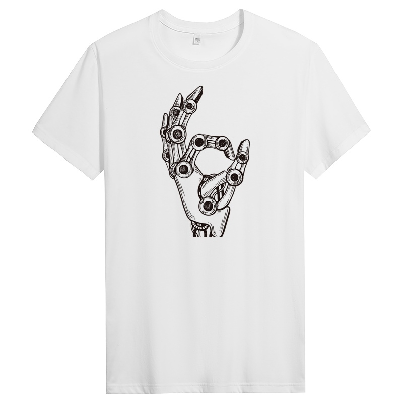 纯棉短袖t恤男潮流夏季体恤圆领男士半袖宽松男生修身 DT11091