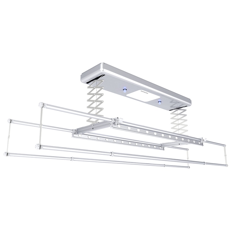 盼盼电动晾衣架智能升降自动遥控阳台室外双杆挂衣架智能晾衣机