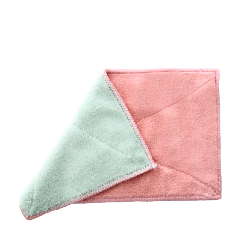 吸水洗碗布清洁布手擦桌子毛巾家用不沾油抹布 10条装 0381