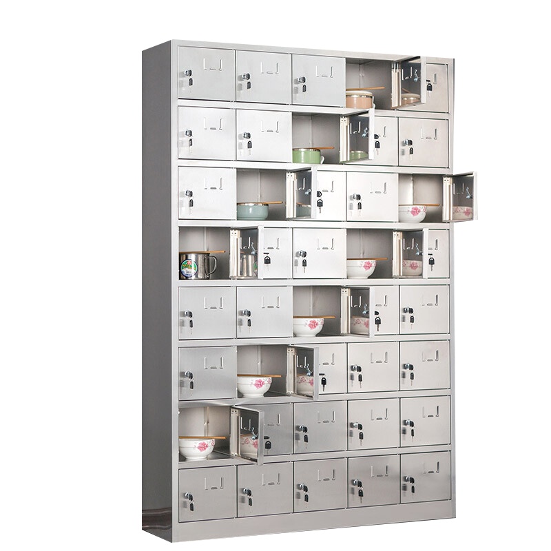 [田珍]不锈钢更衣柜40门员工储物餐具碗柜存包柜