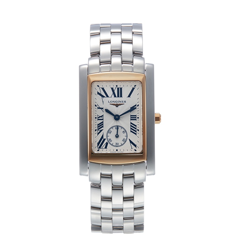 LONGINES浪琴浪琴戴绰维娜钢带石英男表L56555716