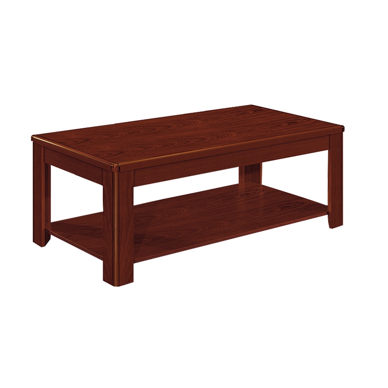 钜晟办公家具油漆双层茶几办公室长茶几JH03