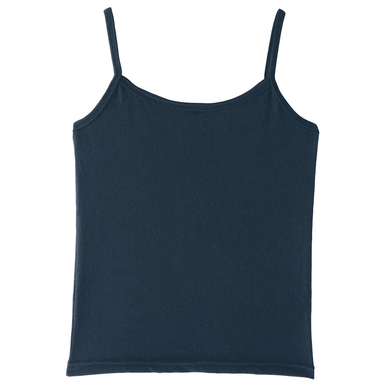 丝柏舍2019年夏季内搭修身短款纯色简约打底吊带衫S82U0020G