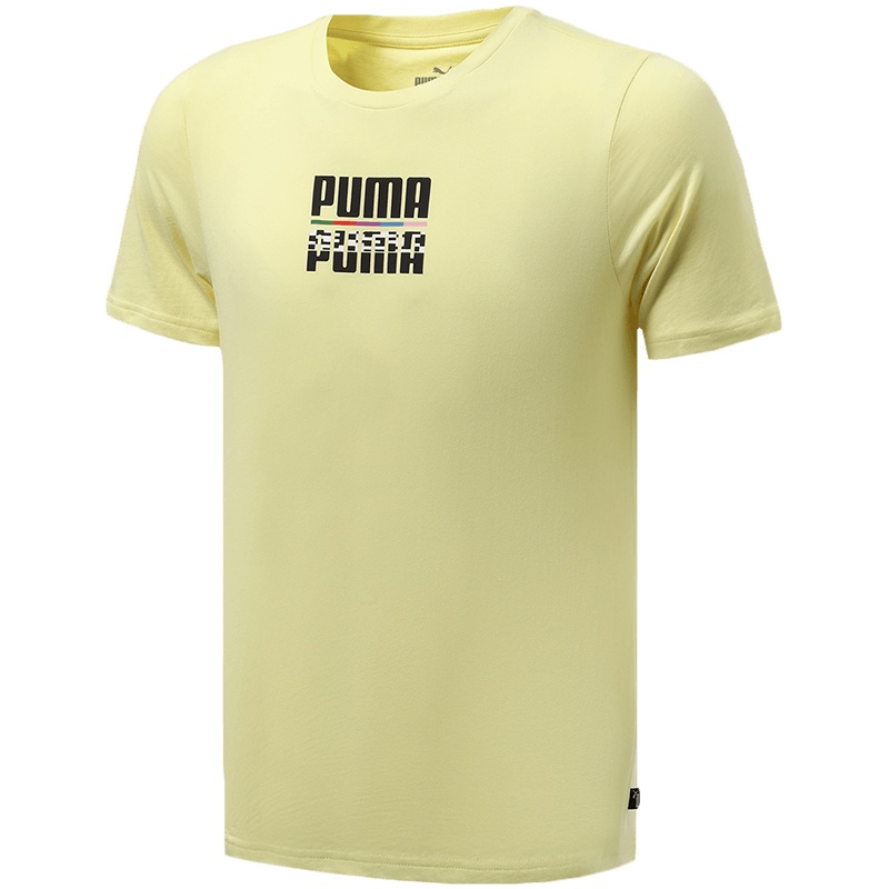 PUMA彪马旗舰男装运动服休闲圆领短袖T恤855977