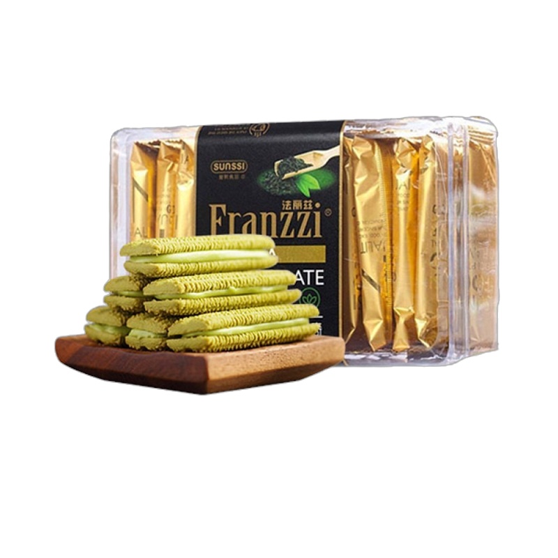 法丽兹曲奇饼干126克抹茶慕斯巧克力味