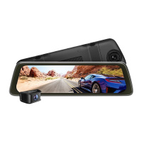 盯盯拍mola E3行车记录仪全景高清夜视车载前后双录全屏流媒体倒车影像智能语音