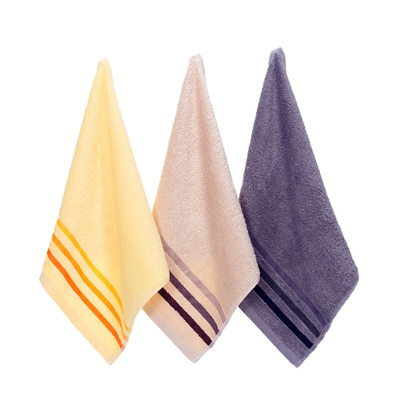 洁丽雅纯棉强吸水方巾T166 (多色可选) bd