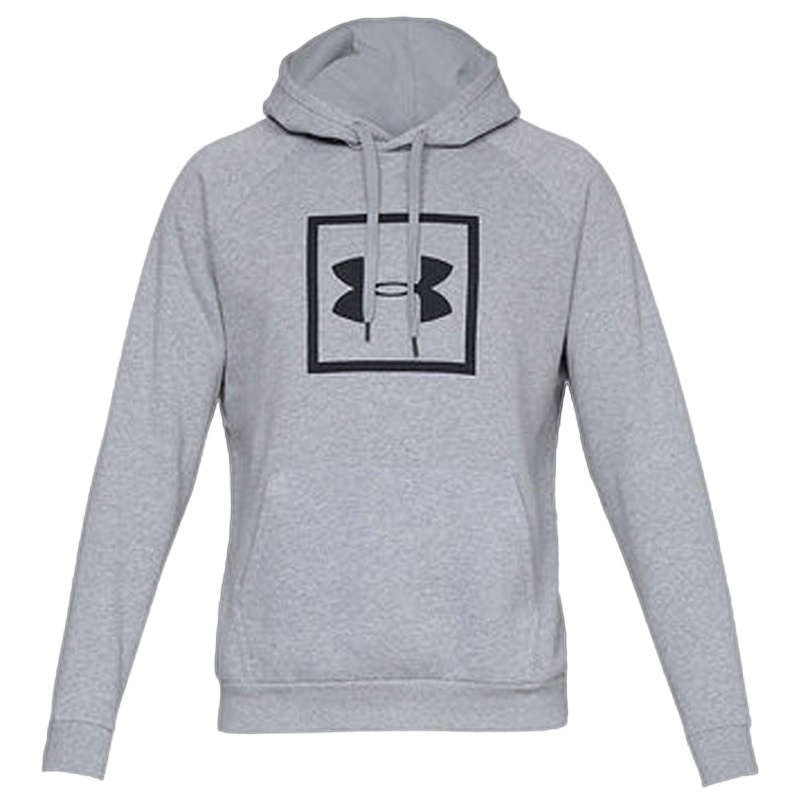 安德玛 UA男子Logo长袖连帽运动训练卫衣 1329745-035