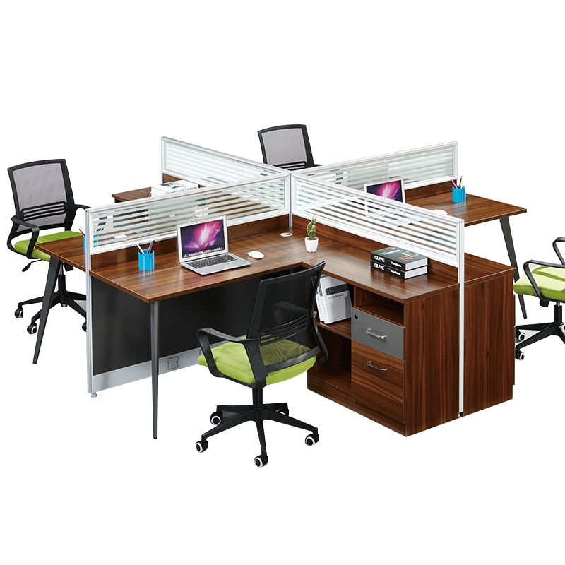 榭邦0119办公家具电脑桌职员工位卡座简约现代 双人位