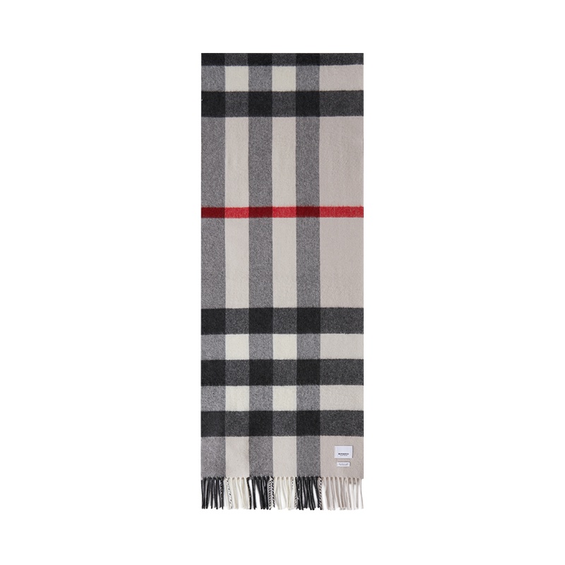 BURBERRY 博柏利男女通用羊绒格纹围巾
