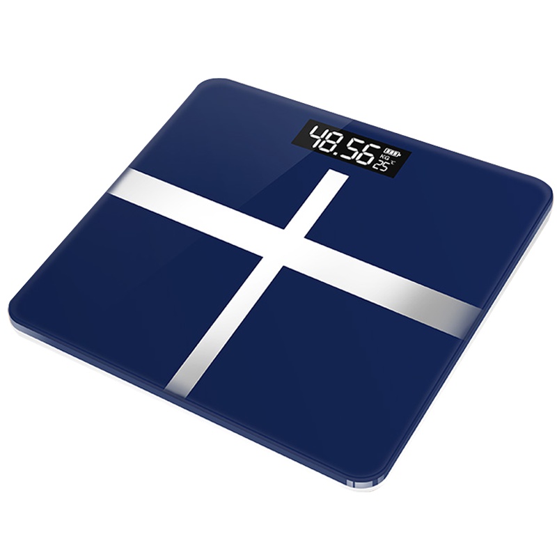 安尚健康电子秤智能可爱小巧公斤斤商用宿舍家用温度显示精准小型体重秤男女生宝宝儿童成人人体秤体重计称重量减肥称重计电池款