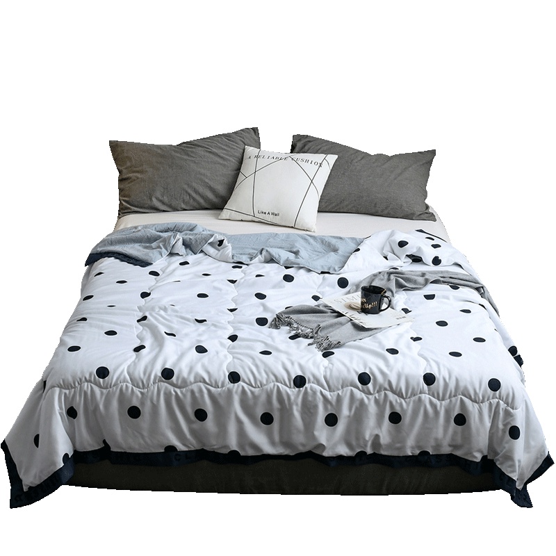 恒源祥被芯夏被聚酯纤维填充洛卡棉清新可水洗空调夏被