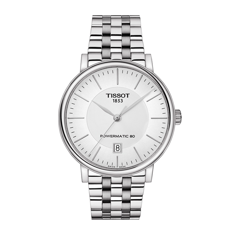 瑞士(TISSOT)天梭手表 卡森系列 机械表男士T122.407.11.031.00