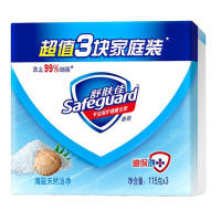 舒肤佳海盐天然洁净香皂115克X3块SFJHY1153DJ点睛