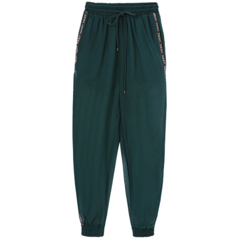 马克华菲女装2018夏季休闲裤