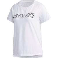 Adidas阿迪达斯女装新款运动服FEM SS户外透气舒适耐磨休闲短袖T恤DT8327 DT8330