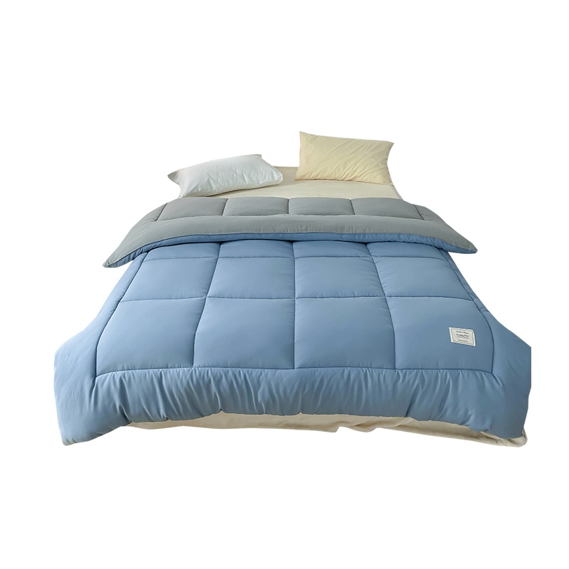 南极人(NanJiren)家纺 水洗棉被子冬被纯色保暖秋冬被芯单双人加厚棉被春秋太空被空调被