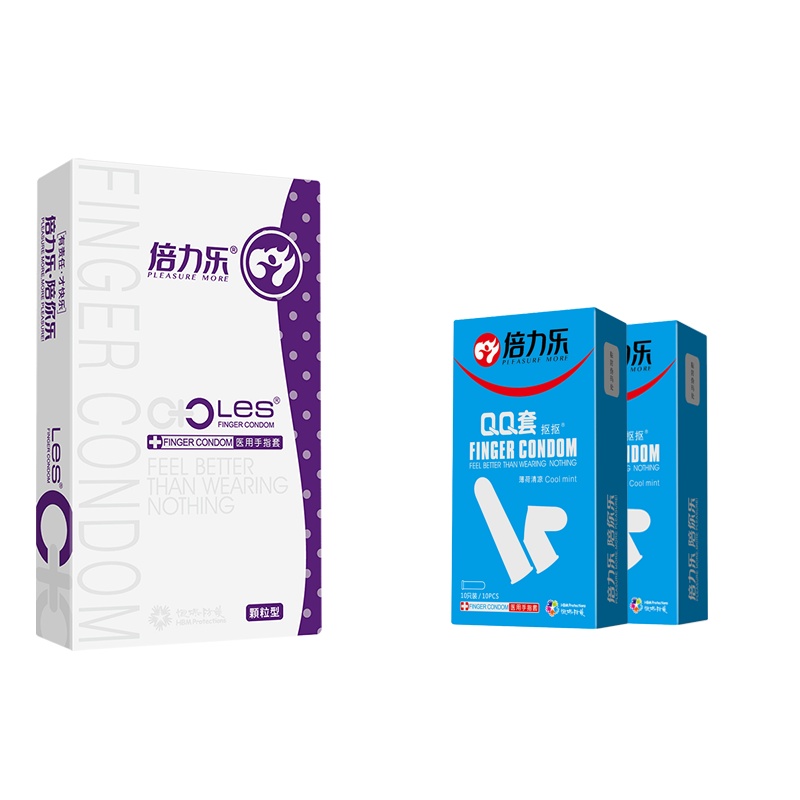 颗粒高潮[36只]口交套20+颗粒指套16+冰火口娇水6+迷你震动棒 CCW