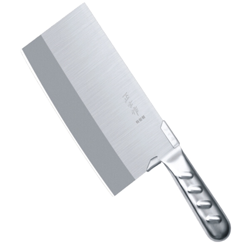 正士作 金门菜刀 银雕厨师刀切片刀全不锈钢刀具切菜刀