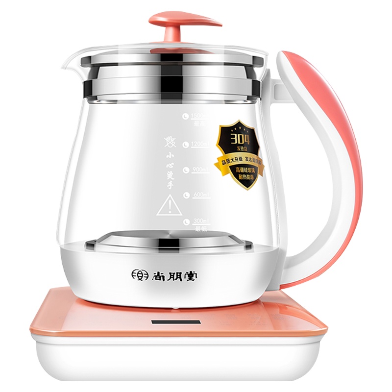 尚朋堂XH-912B养生壶快速导热 高硼硅玻璃 坚固耐热 玻璃触摸面板