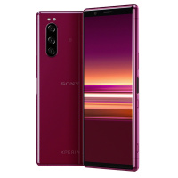 Sony索尼手机Xperia 5三摄拍照录影4G游戏骁龙855双卡双待智能手机 酒红