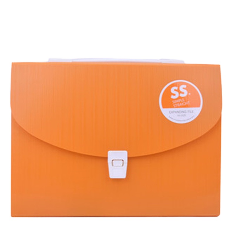 百利文彩色手提试卷风琴包13层文件夹袋商务多功能票据收纳包4314 nh