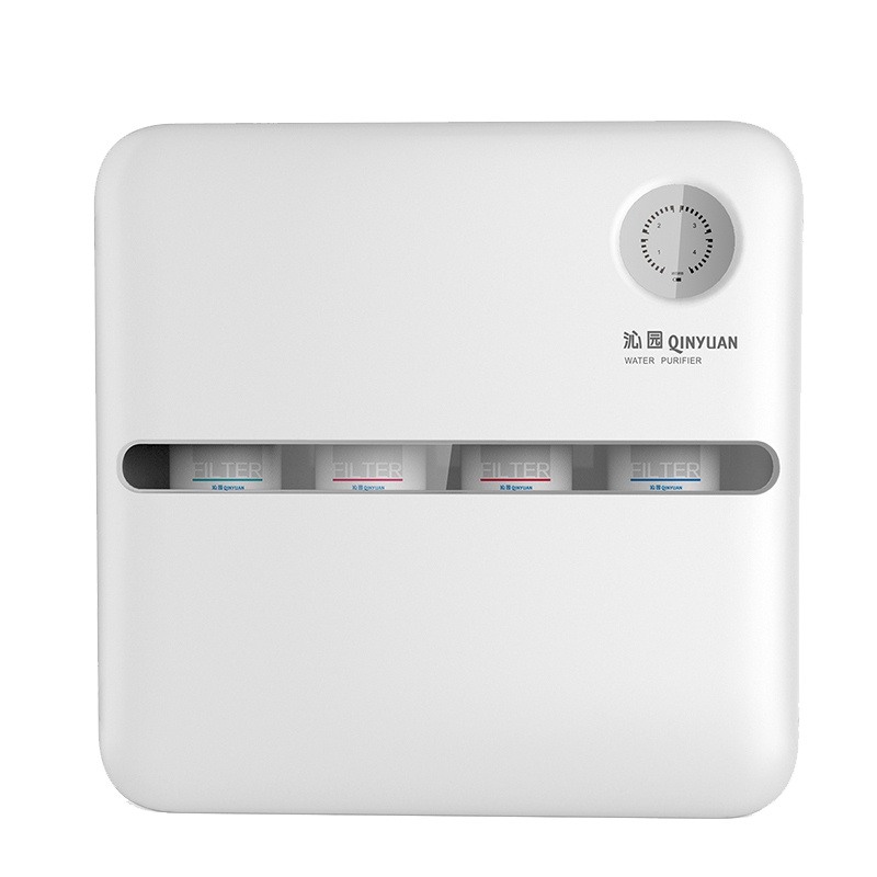 沁园(TRULIVA)厨下式沁园QJ-UF-502A(S)净水器自来水过滤器 家用厨房直饮 超滤膜净水机大通量