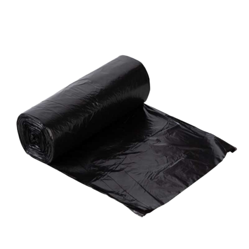 得力(deli)垃圾袋45*50cm 10卷(300只)起订 办公生活 垃圾分类 黑色9588