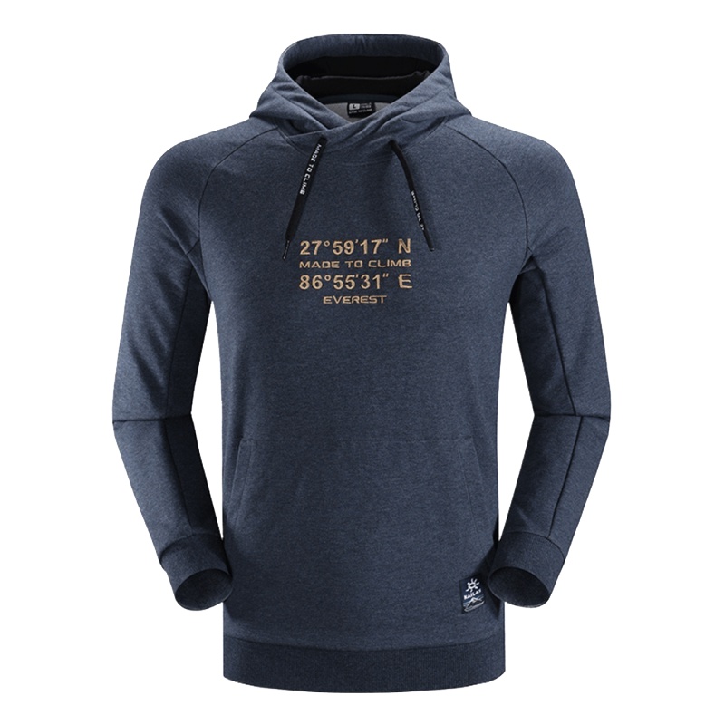 凯乐石Kailas户外卫衣男潮牌19春夏新款套头连帽运动休闲上衣外套KAILAS