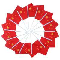 斯图 手摇国旗 8号 14*21cm(杆长30cm) 50面装